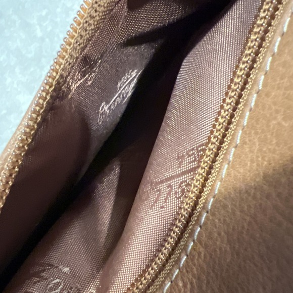 Fossil Leather Crossbody Bag Brown Y2K 2000s Boho Hobo Festival Style 75082 - Picture 5 of 12